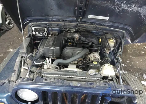 2004 Jeep Wrangler Se from USA, damaged, VIN 1J4FA29134P717420